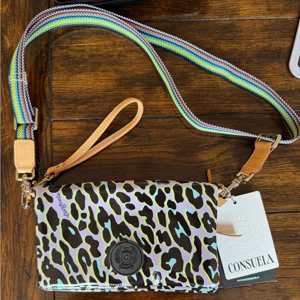 Consuela Leopard Print Dee Dee uptown.
